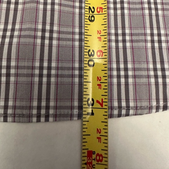 Lauren Ralph Lauren Black Label Slim Fit Performance Plaid Button Down 17.5 XL - Picture 9 of 9